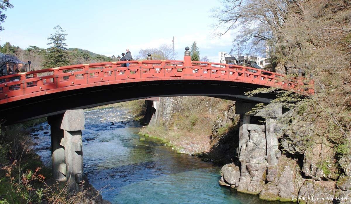 Podul Shinkyo nikko japonia